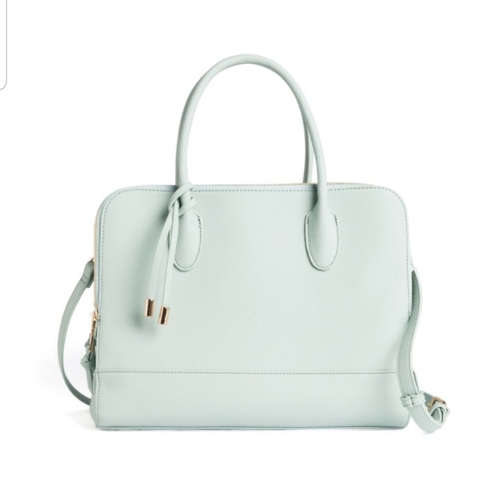 Urban Expressions Oriana Double Zip Work Satchel